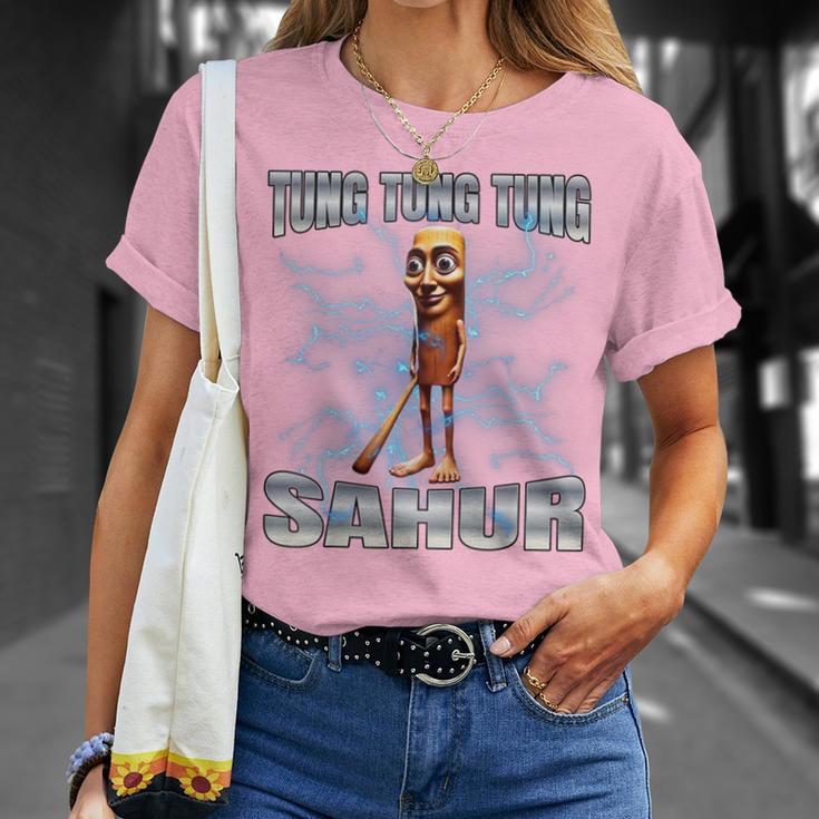 Women's Tung Tung Sahur Cadeau Humoristique T-Shirt