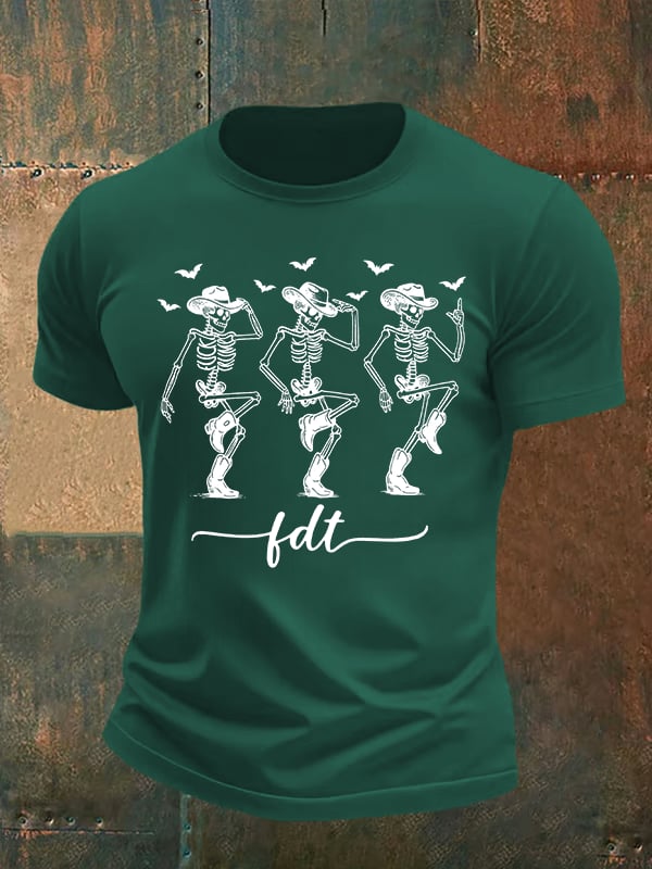 Men's Cowboy Skull T-Shirt