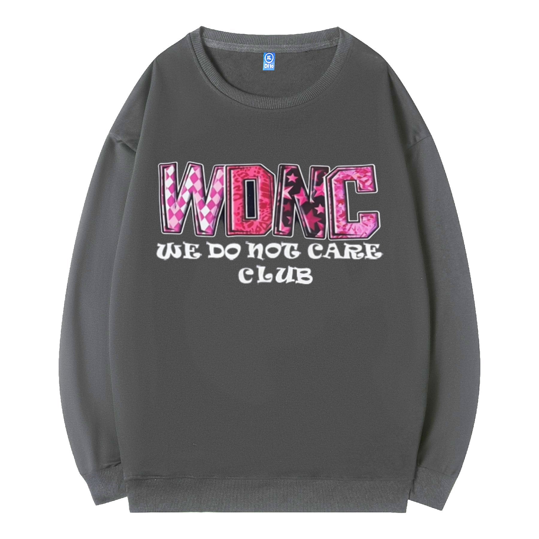 Women's Retro Funny Proud Member Of Club We Do Not Care Menopause Perimenopause Print sweatshirt