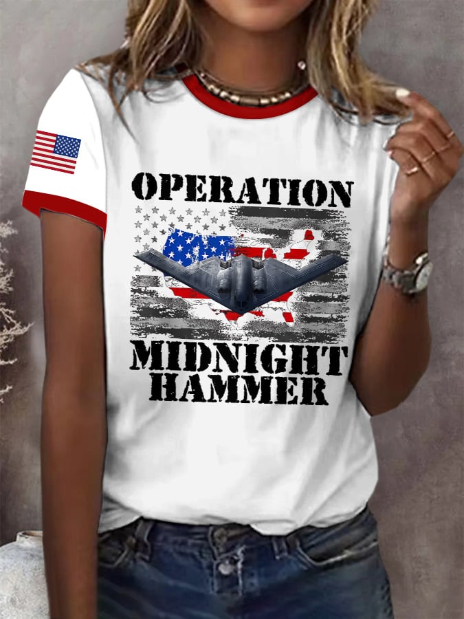 Women's Operation Midnight Hammer Short-sleeved T-shirt