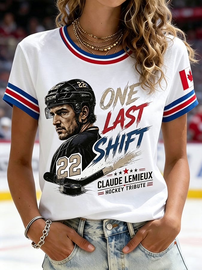 Women'S Hockey Legend Print Short-Sleeve T-Shirt