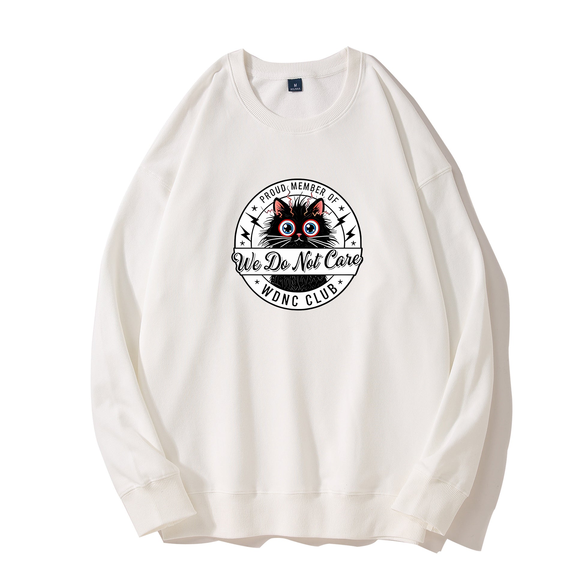 Women's Retro Fun We Don't Care About Menopause/Perimenopause Printed Sweatshirt