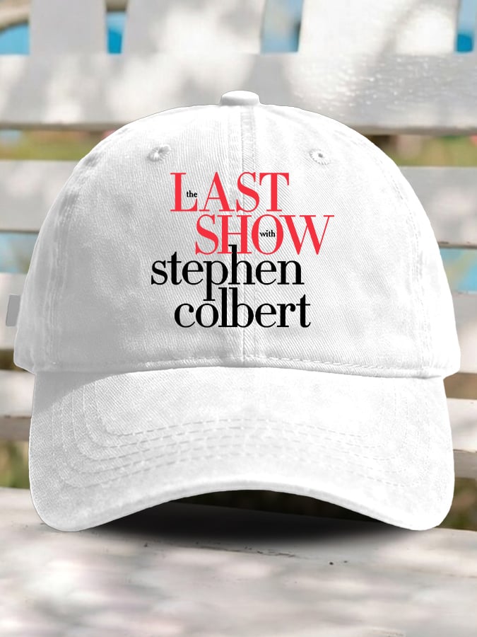 Retro Last Show Print Baseball Cap