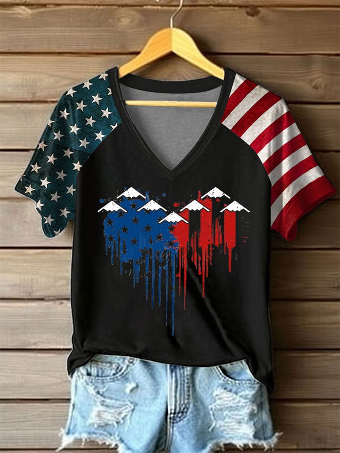 Women's Midnight Hammer Print Casual T-Shirt