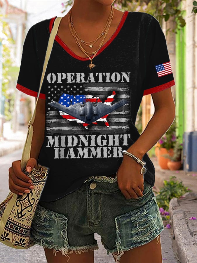 Women's Operation Midnight Hammer Short-sleeved T-shirt