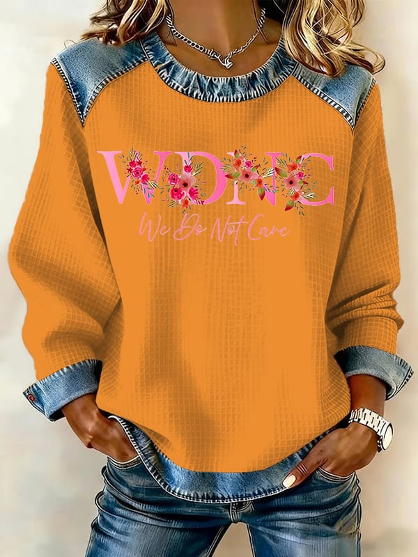 Women's Retro Funny Proud Member Of Club We Do Not Care Menopause Perimenopause Print sweatshirt