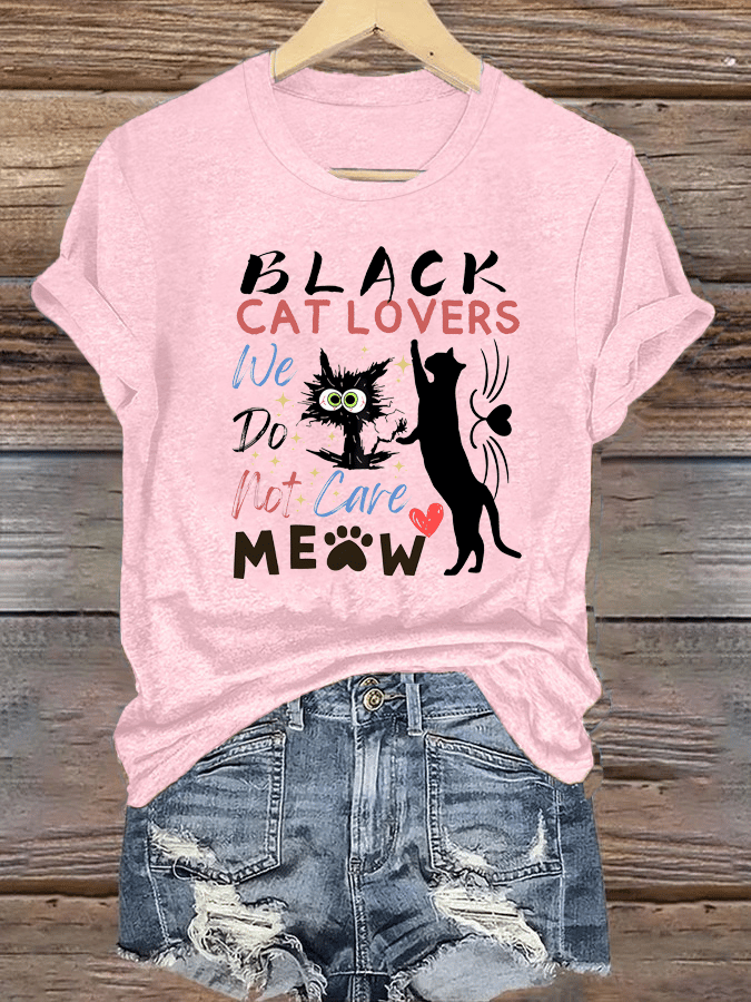 Women's Retro Funny Proud Member Of Club We Do Not Care Menopause Perimenopause Print T-shirt