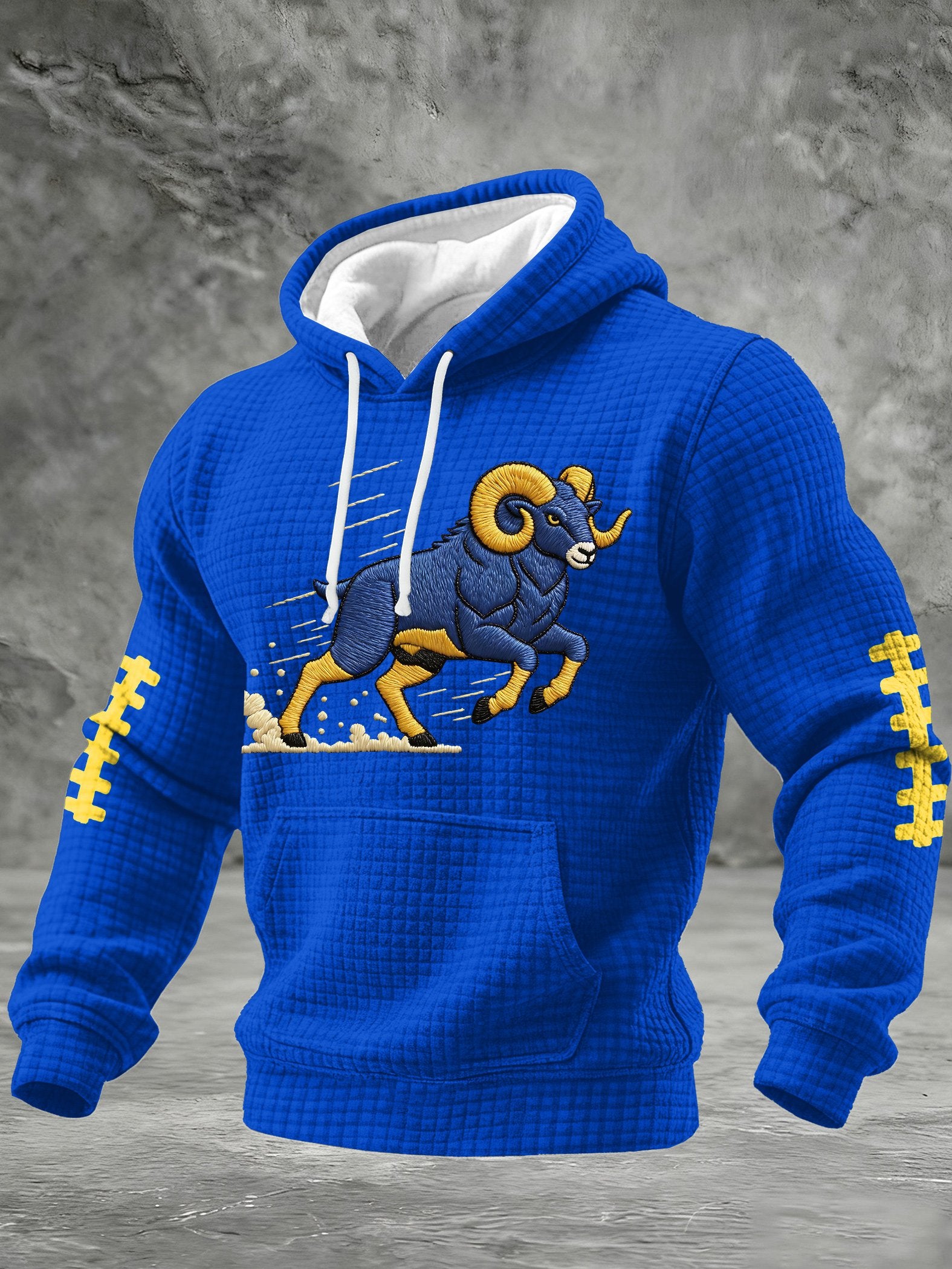 Men's Football Print Sweatshirt