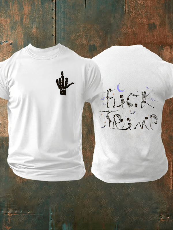 Men's Halloween FDT Printed T-shirt