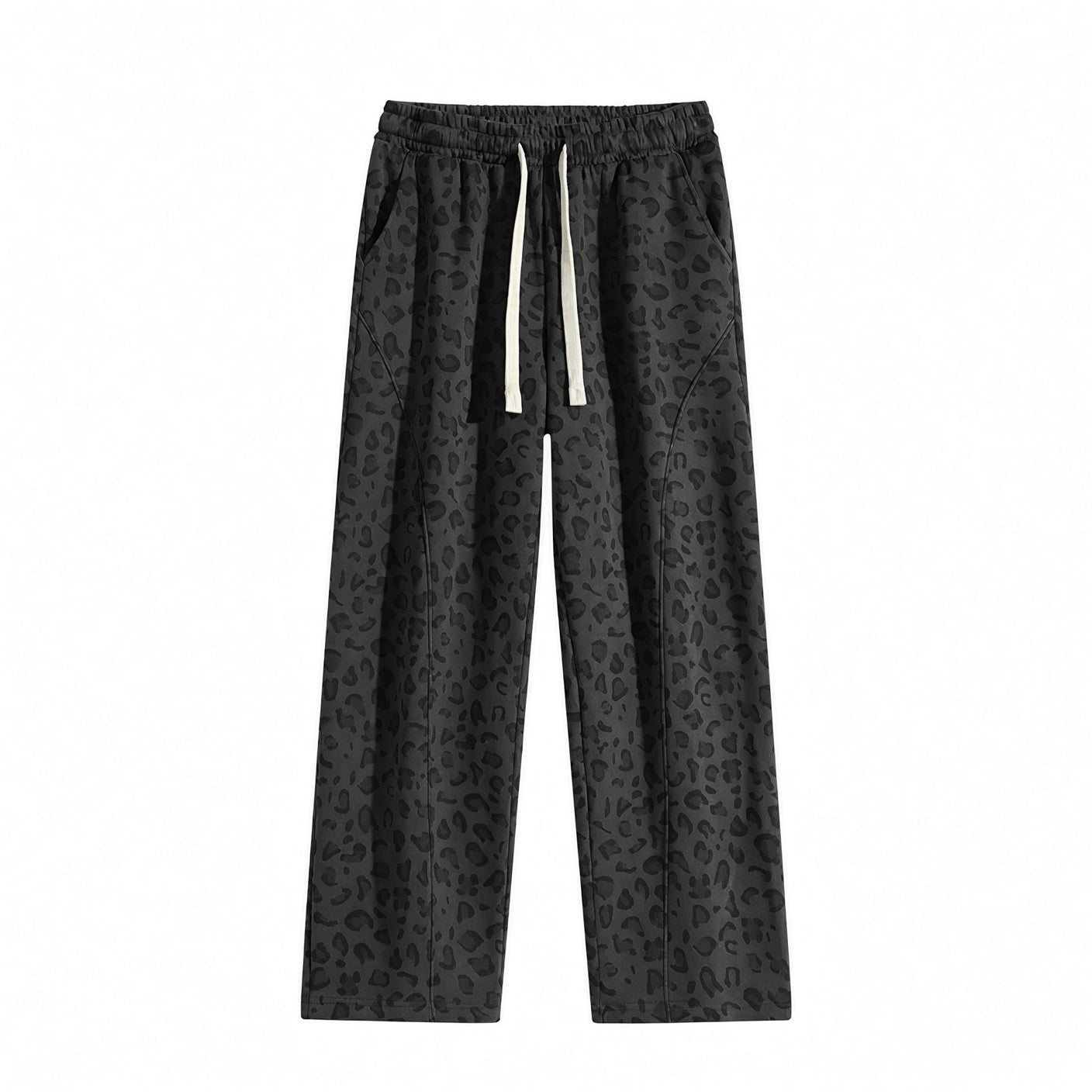 π Unisex Cheetah Print Wide-Leg Pants β Casual Lounge Trousers π₯