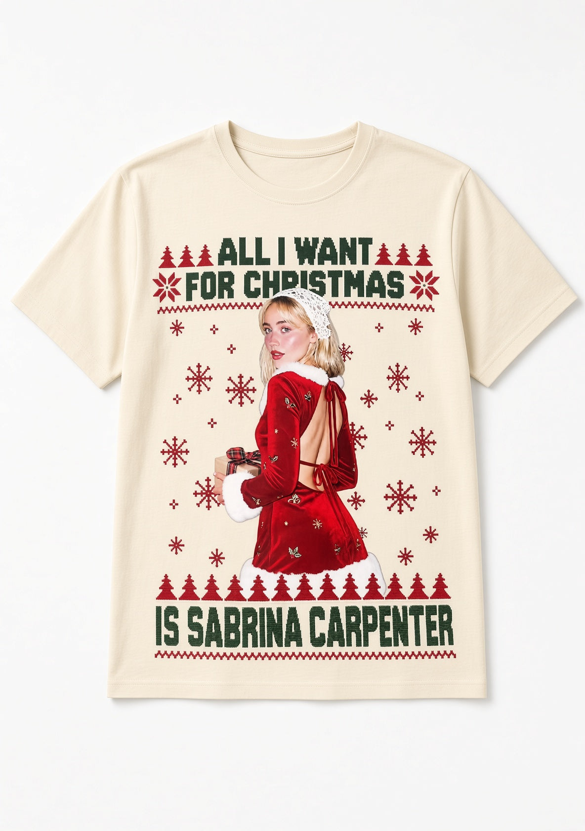 Unisex All I Want for Christmas Tee – The Perfect Holiday Gift for Pop Music Fans 🎄🎁
