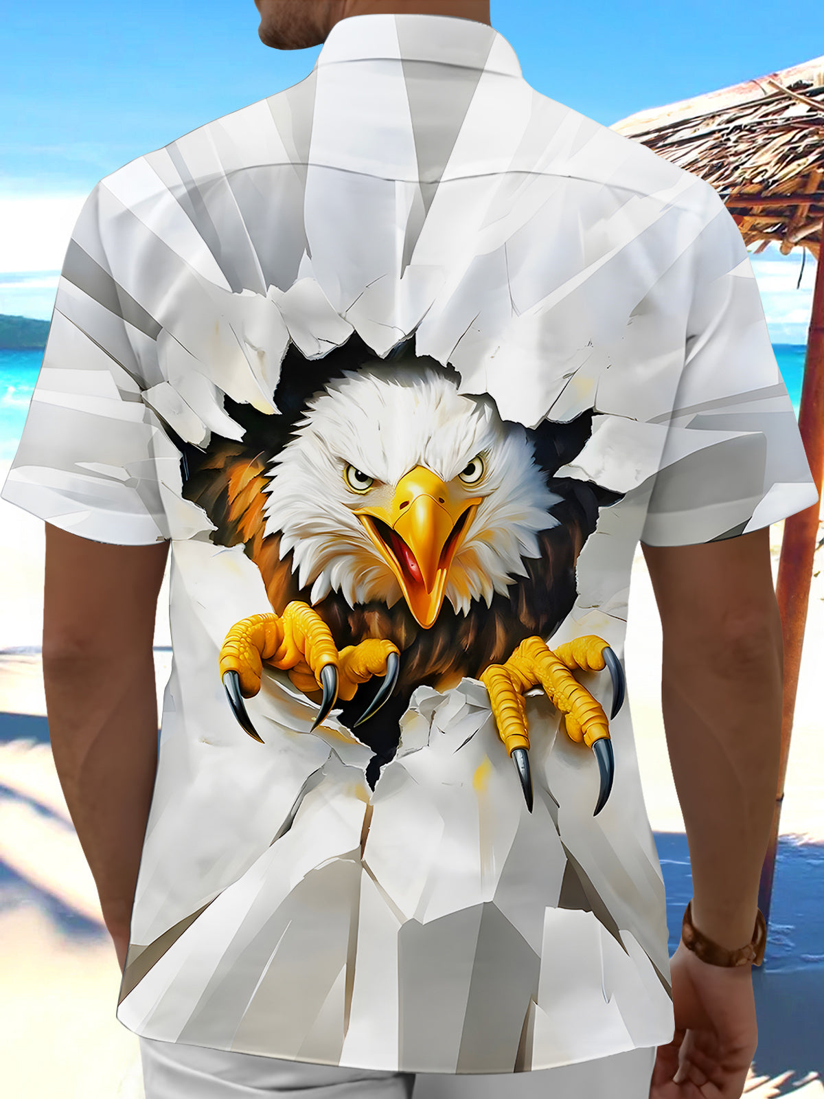 Eagle Men's Pocket Short Sleeve Shirts