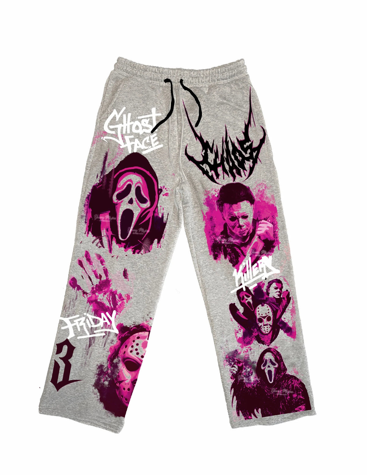 Unisex Killers in Pink" BAGGY SweatPants