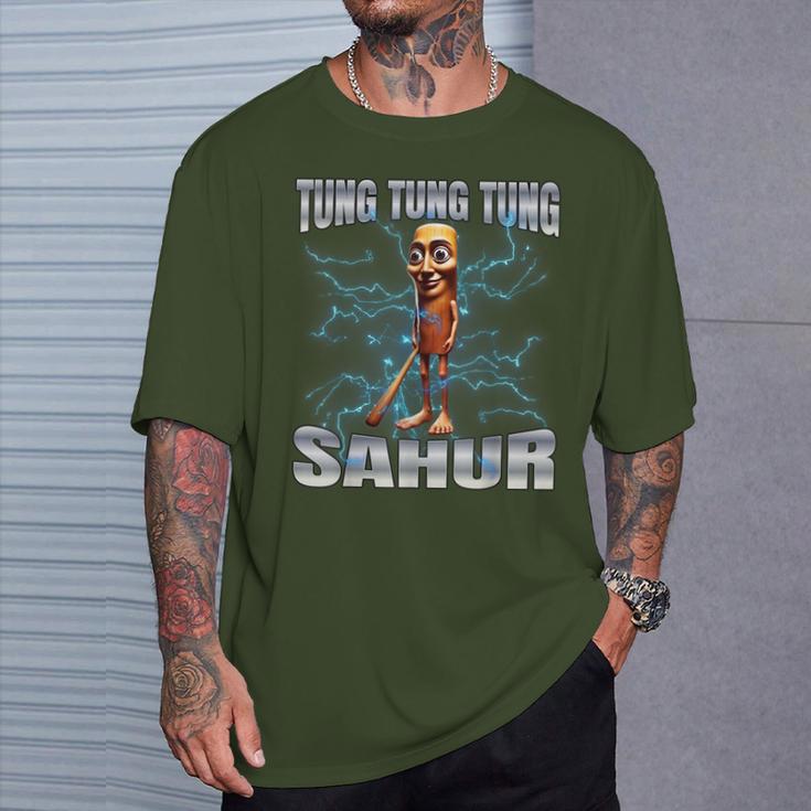 Men's Tung Tung Sahur Cadeau Humoristique T-Shirt