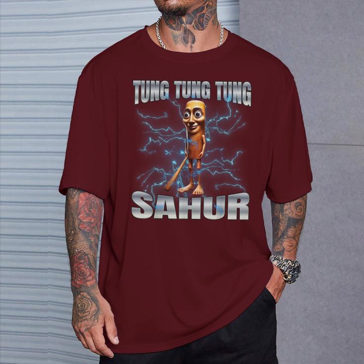 Men's Tung Tung Sahur Cadeau Humoristique T-Shirt