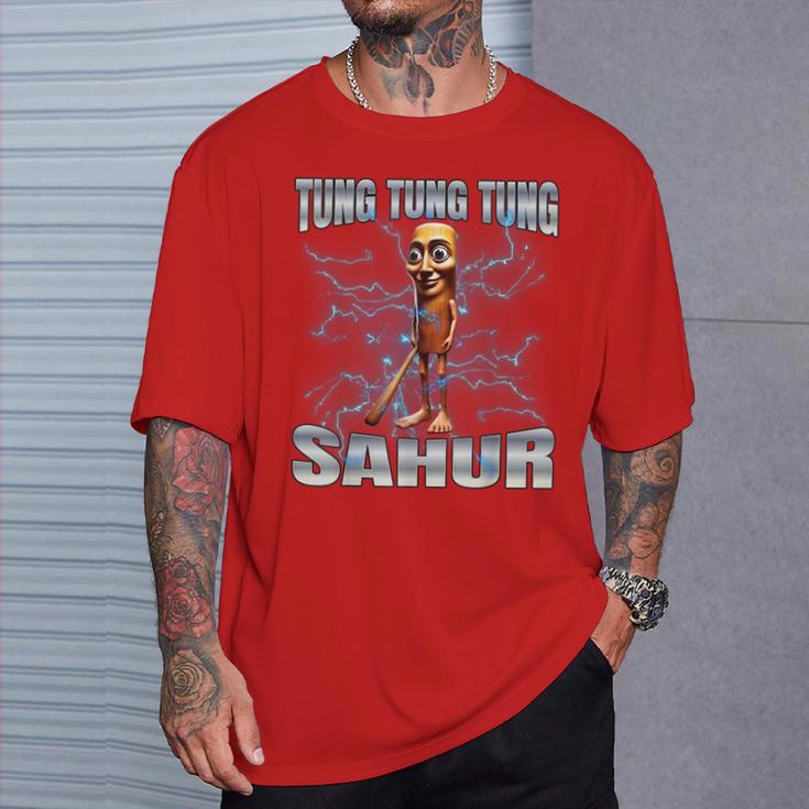 Men's Tung Tung Sahur Cadeau Humoristique T-Shirt