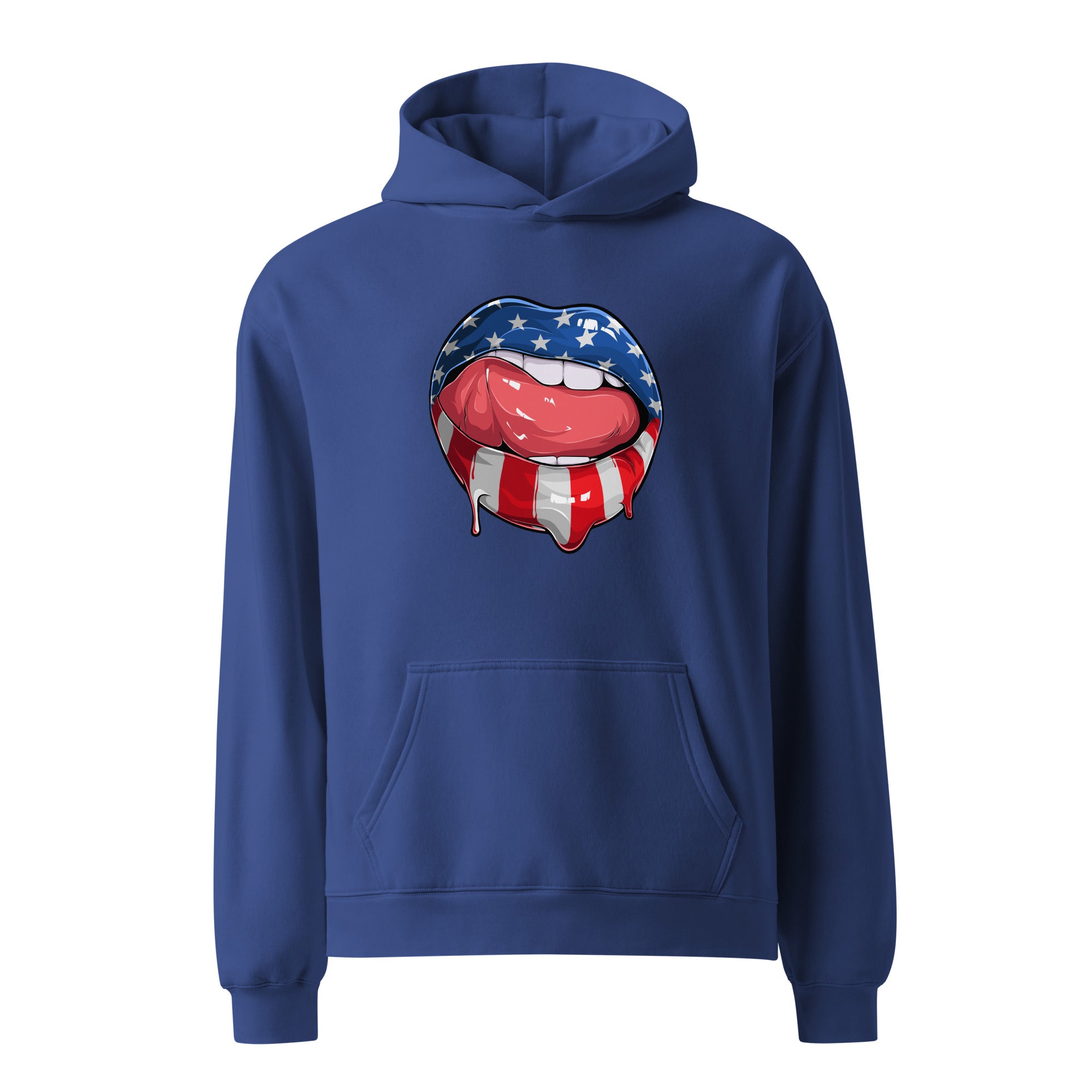 Patriotic Lips – Unisex oversized hoodie