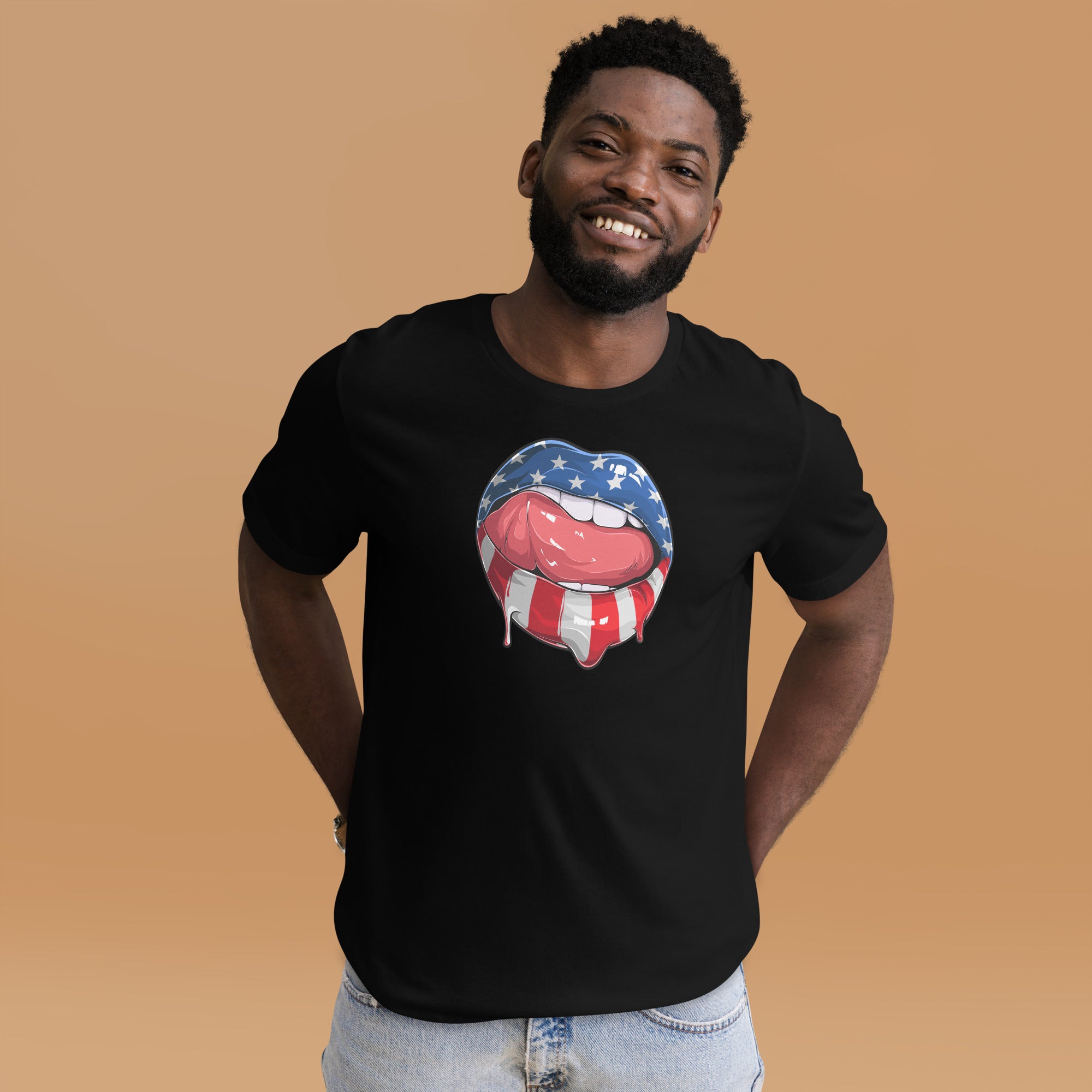 Patriotic Lips – Unisex t-shirt