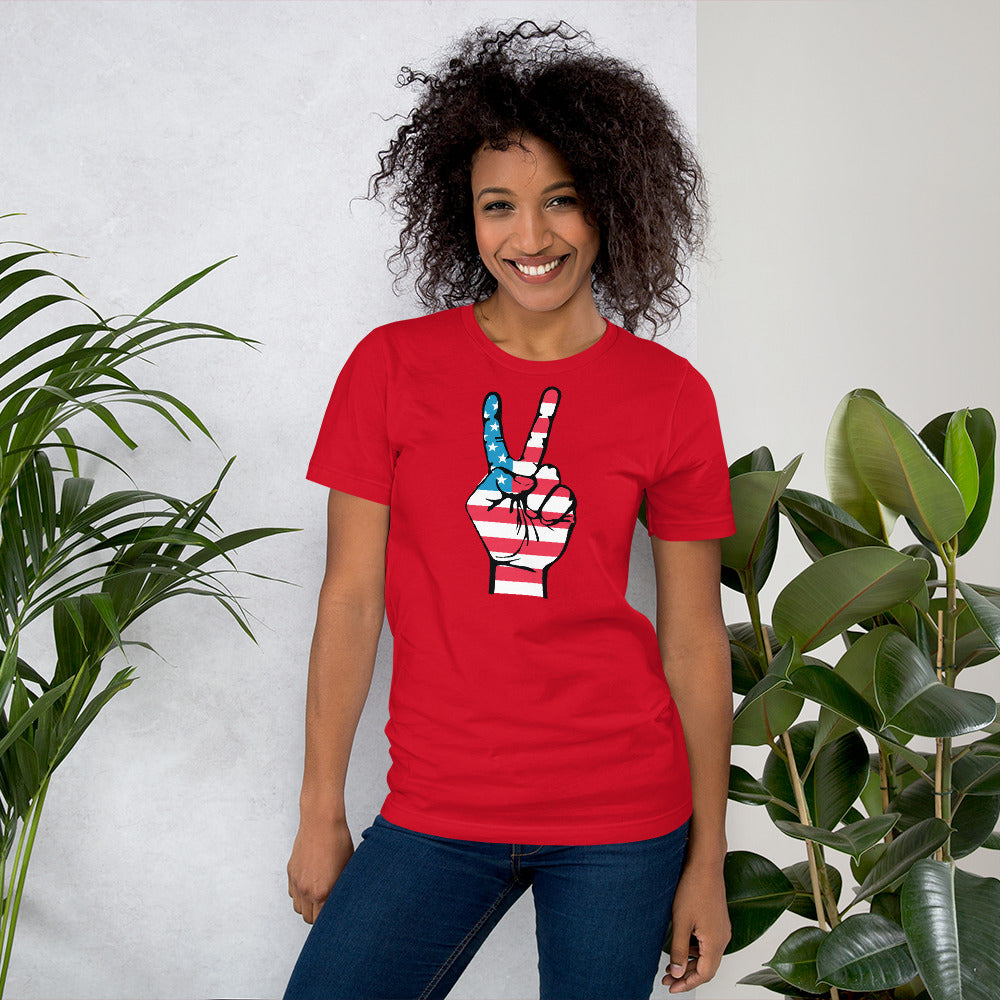Peace in America – Unisex t-shirt