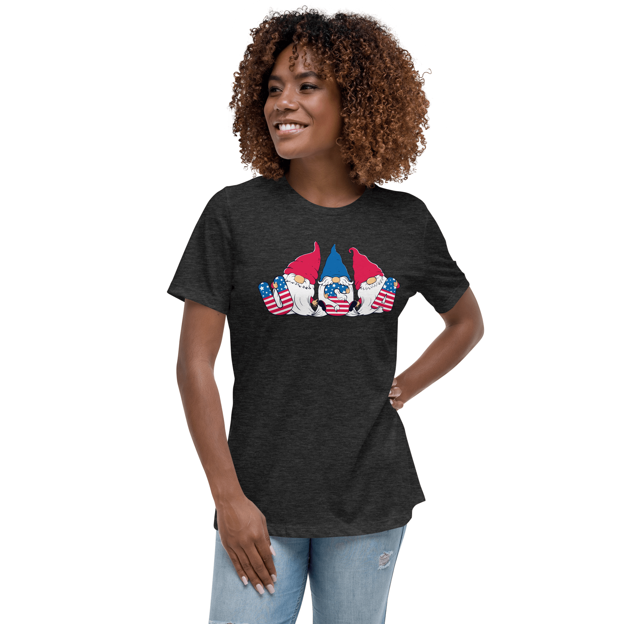 USA Gnomes – Women’s Relaxed T-Shirt