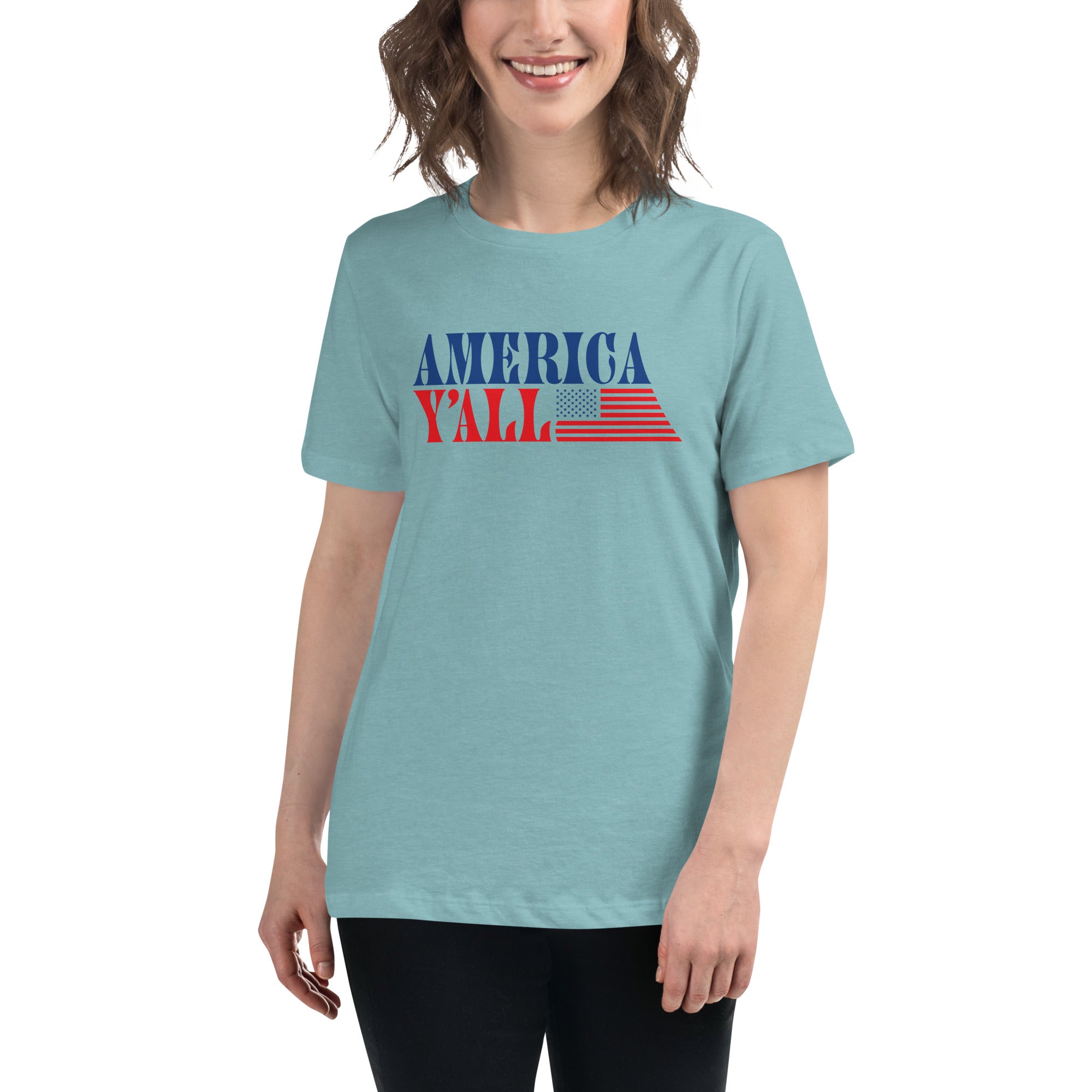 America Y’all – Women’s Relaxed T-Shirt