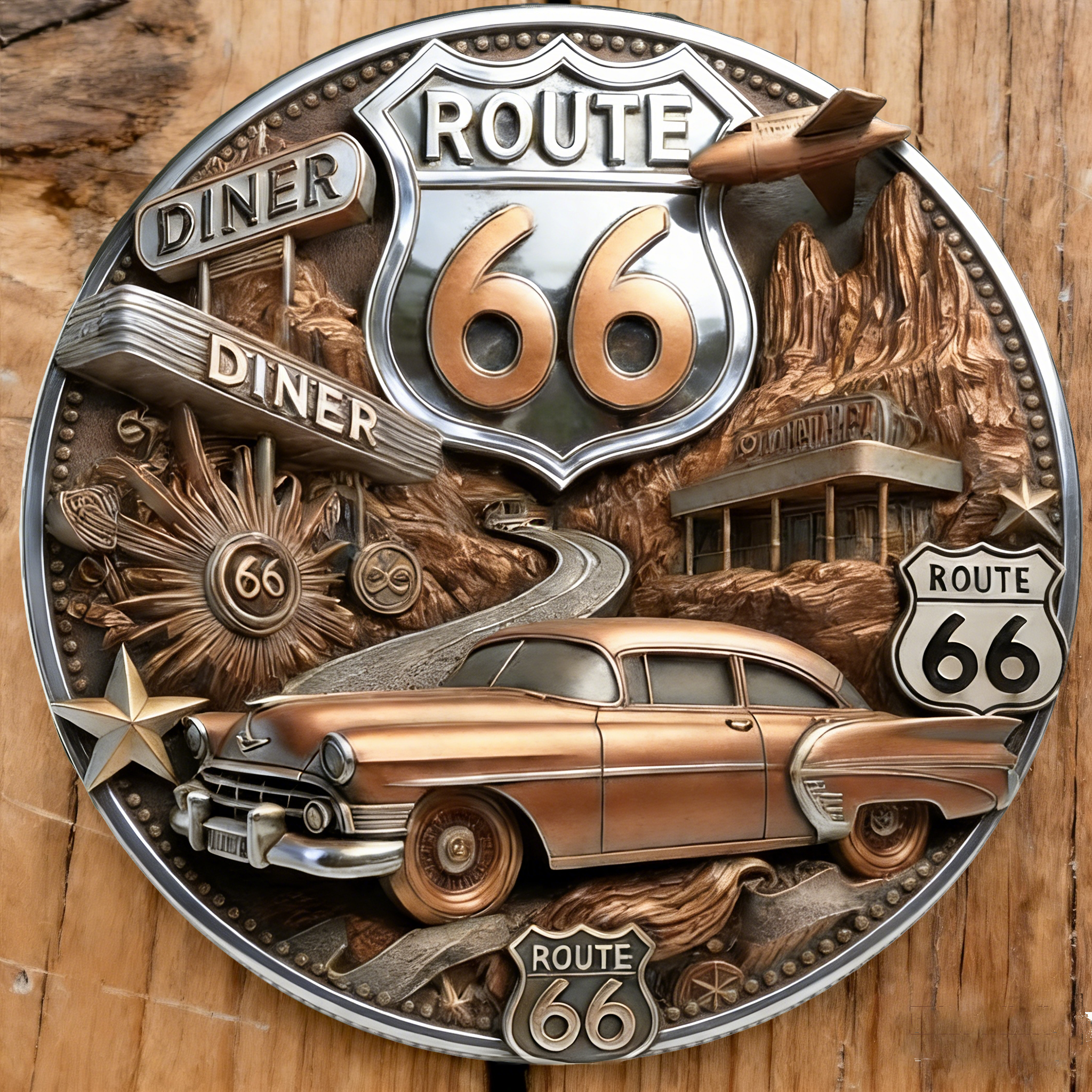 🏆Flash Sale 60% OFF - 🚗💨Route 66 Centennial Commemorative Coin