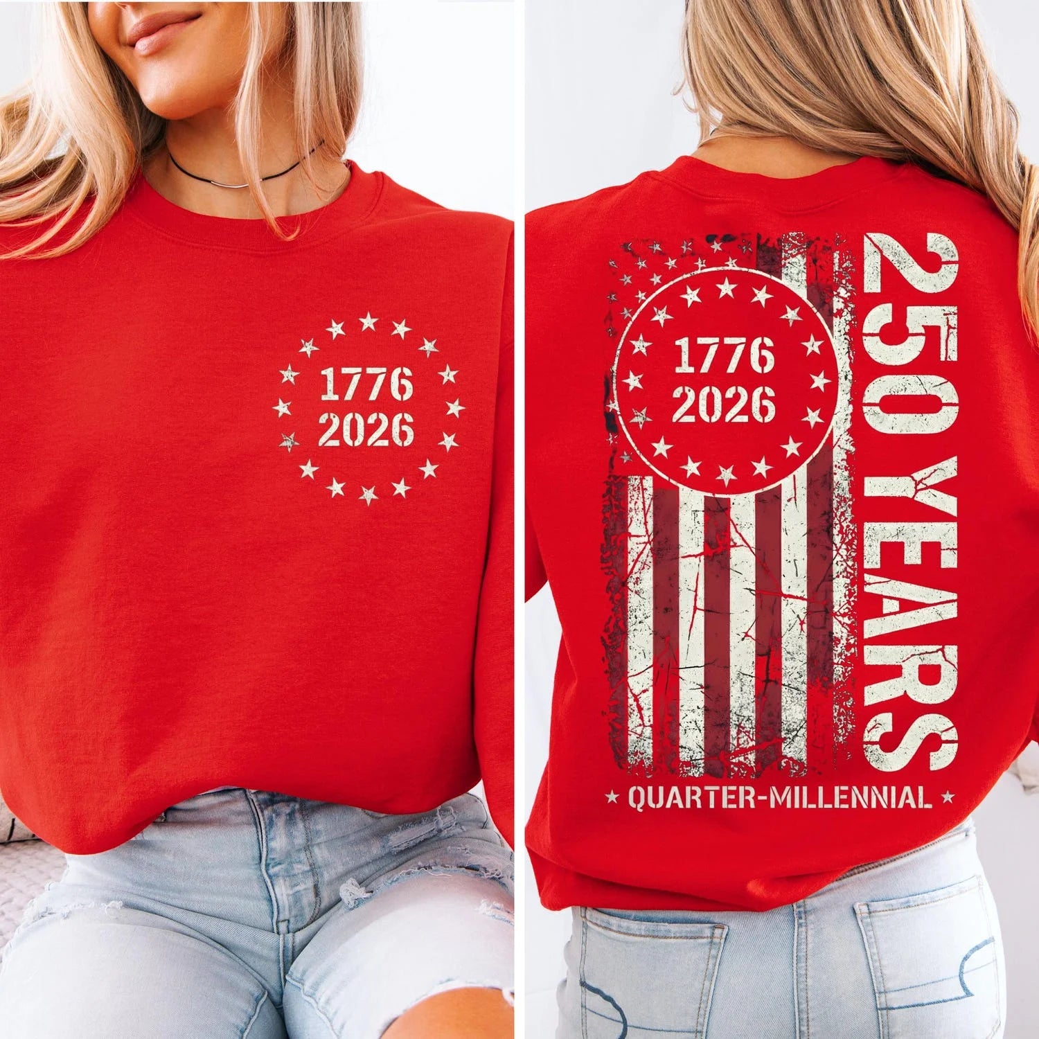 America 250 Anniversary  1776–2026 USA T-Shirt