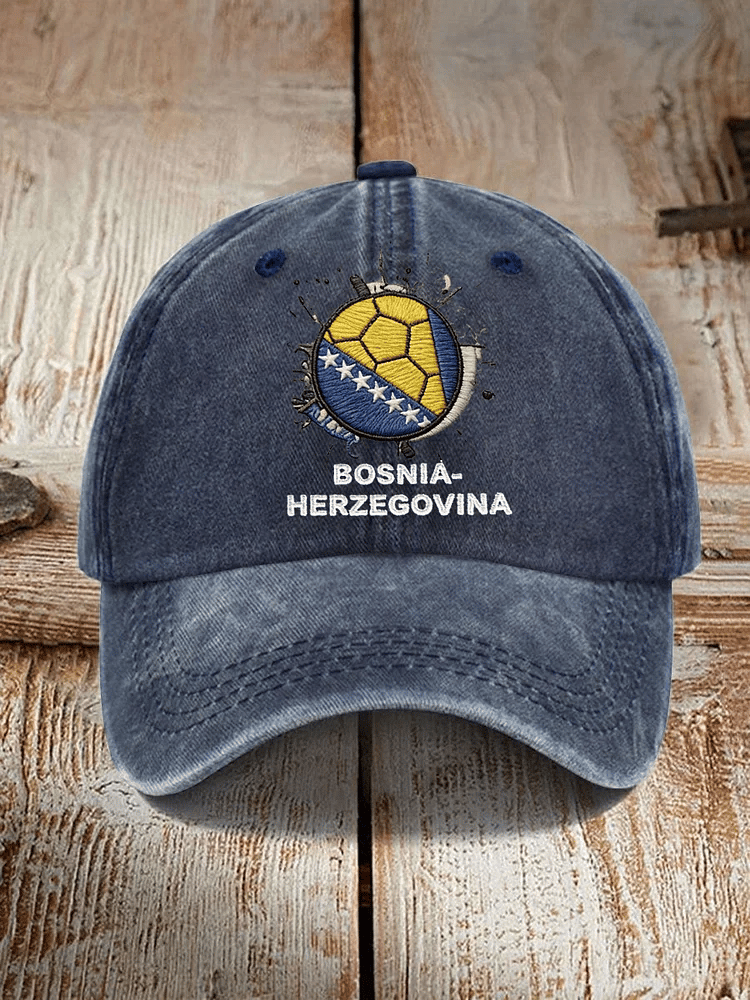 Unisex Bosnia ZMAJEVI Football Lover Print Gift For Soccer Fans Hat