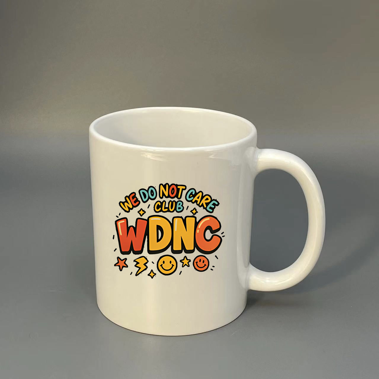 WDNC Club Member Menopausal Printed Mug