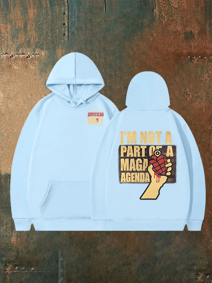 Unisex  american idiot  Print  Hoodie