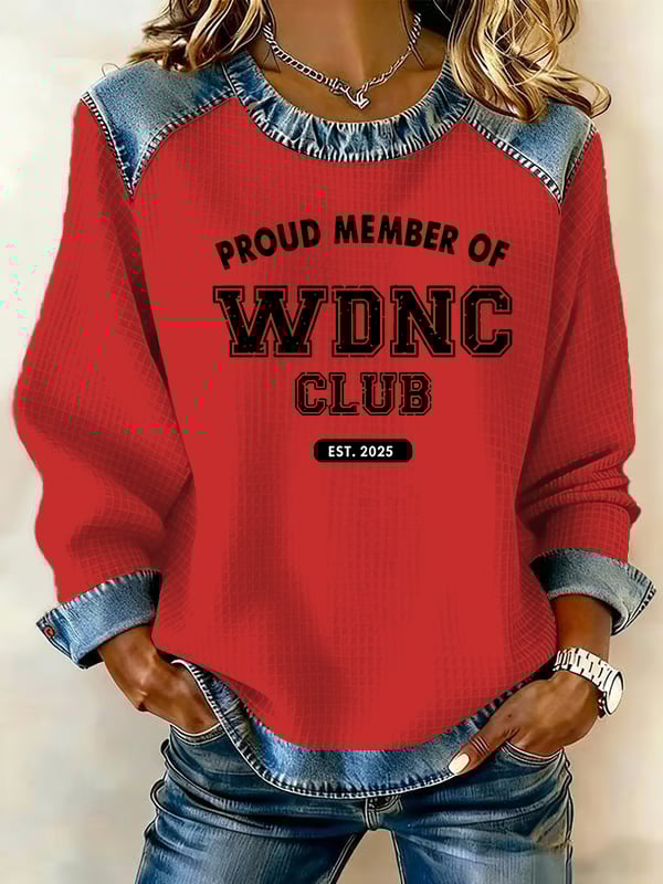 Women's Proud Members of the Club - Menopause & Perimenopause - Menopause & Perimenopause Crewneck Sweatshirt