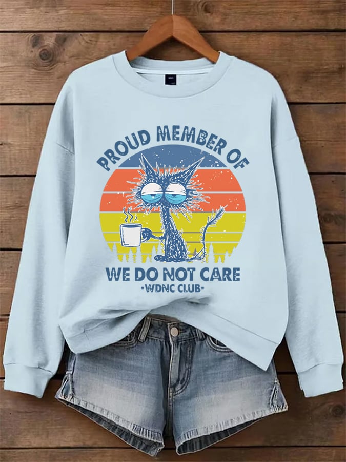 Women's WDNC Menopause & Perimenopause Printed Sweatshirt