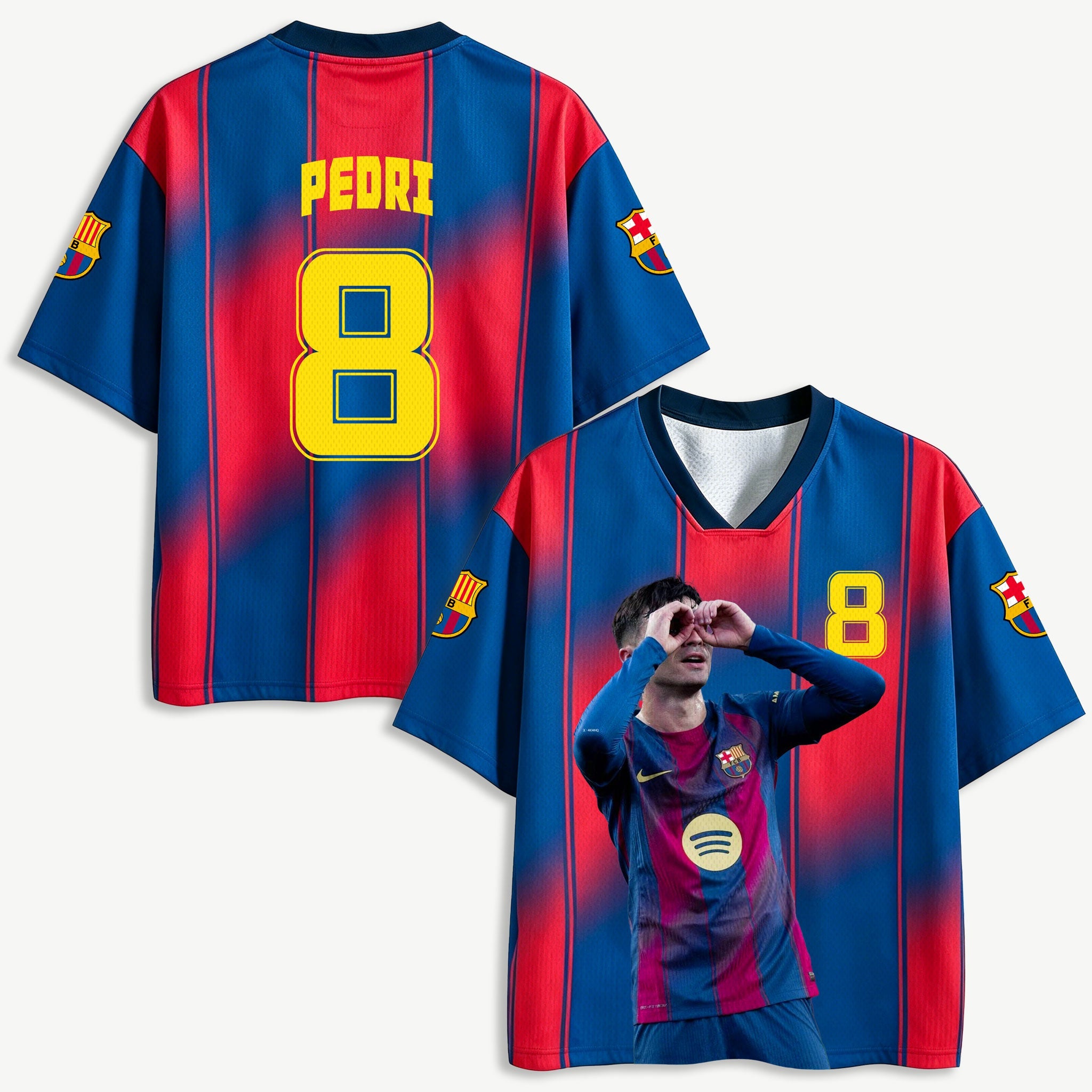2026 Pedri #8 Barcelona Mesh Jersey