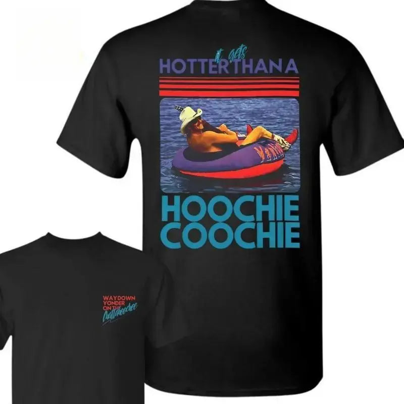 Women's Meme Summer Hotter Than A Hoochie Coochie T-Shirt
