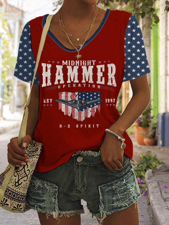 Women's Operation Midnight Hammer Short-sleeved T-shirt