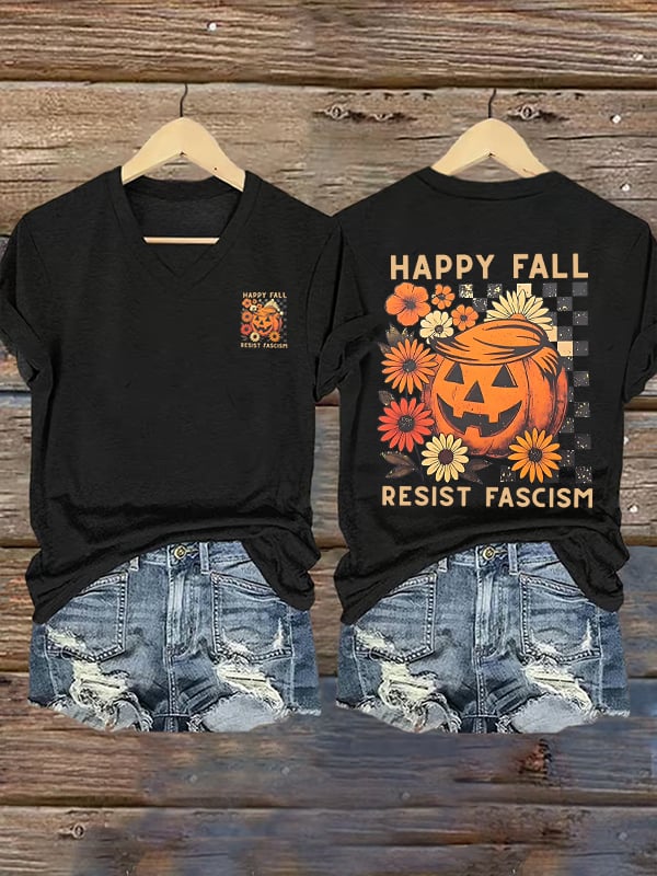 🔥Buy 3 Get 15% Off🔥Women's My Favorite Season is the Fall Print T-shirt