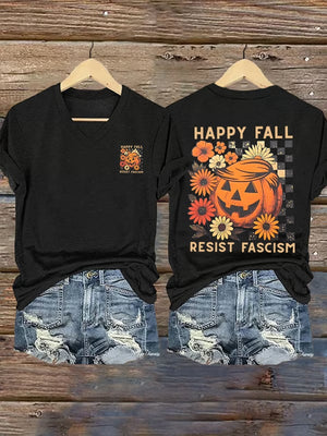 🔥Buy 3 Get 15% Off🔥Women's My Favorite Season is the Fall Print T-shirt