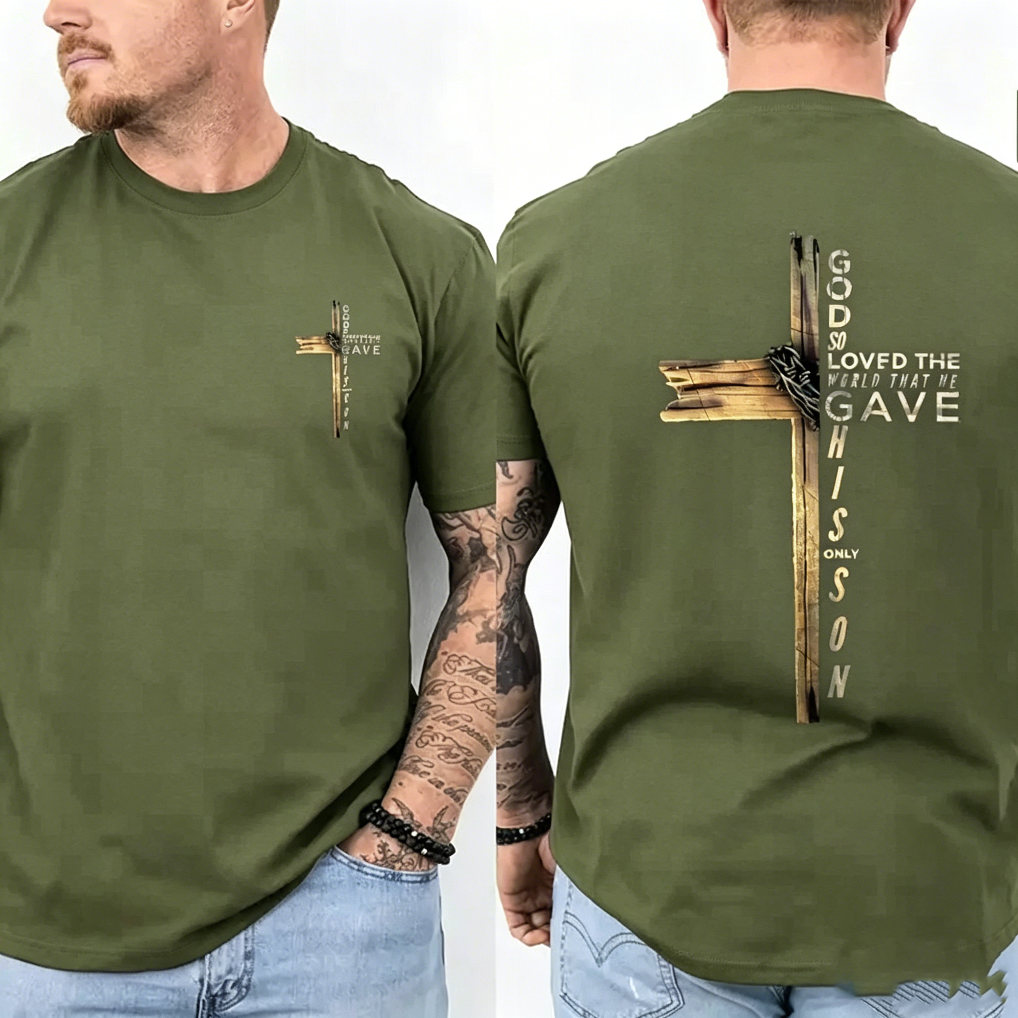 Unisex Dynamic Faith-Inspired T-shirt