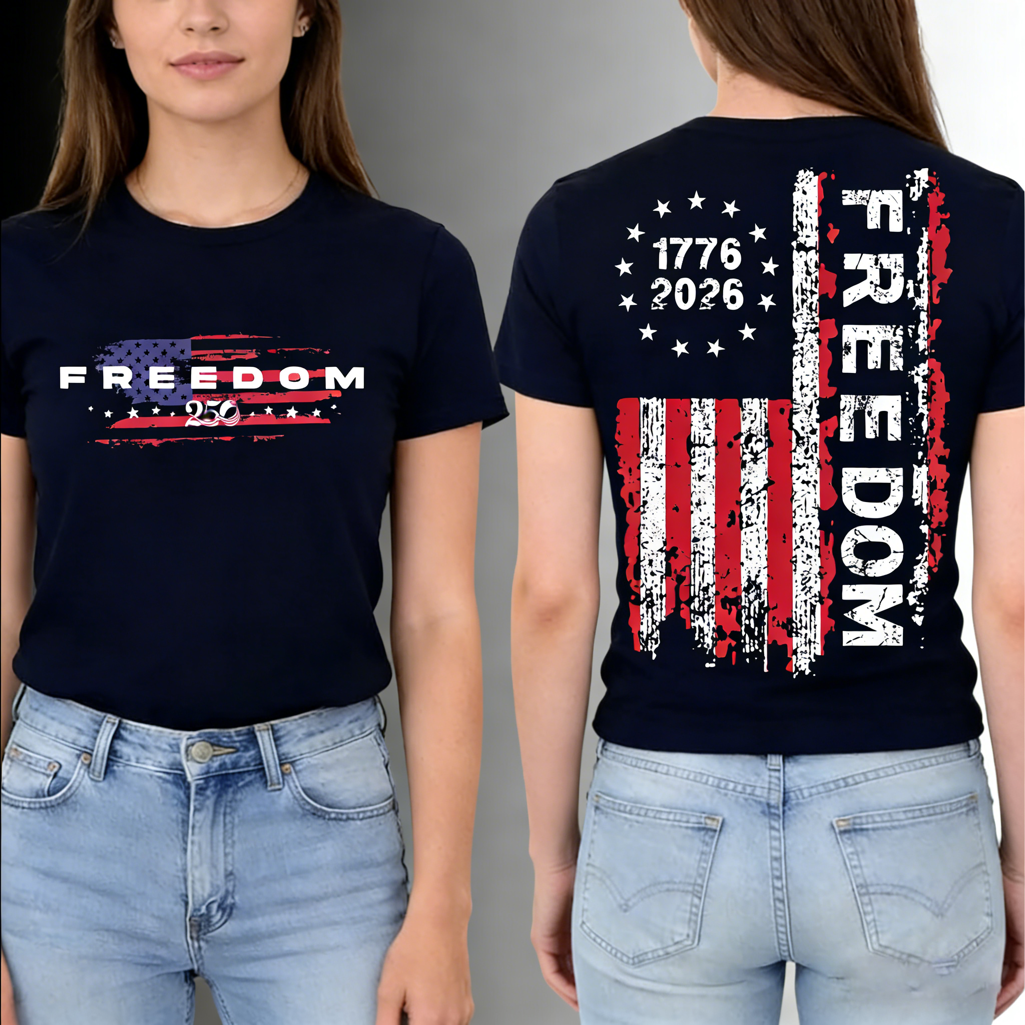 Women's  Freedom 1776–2026 T-Shirt