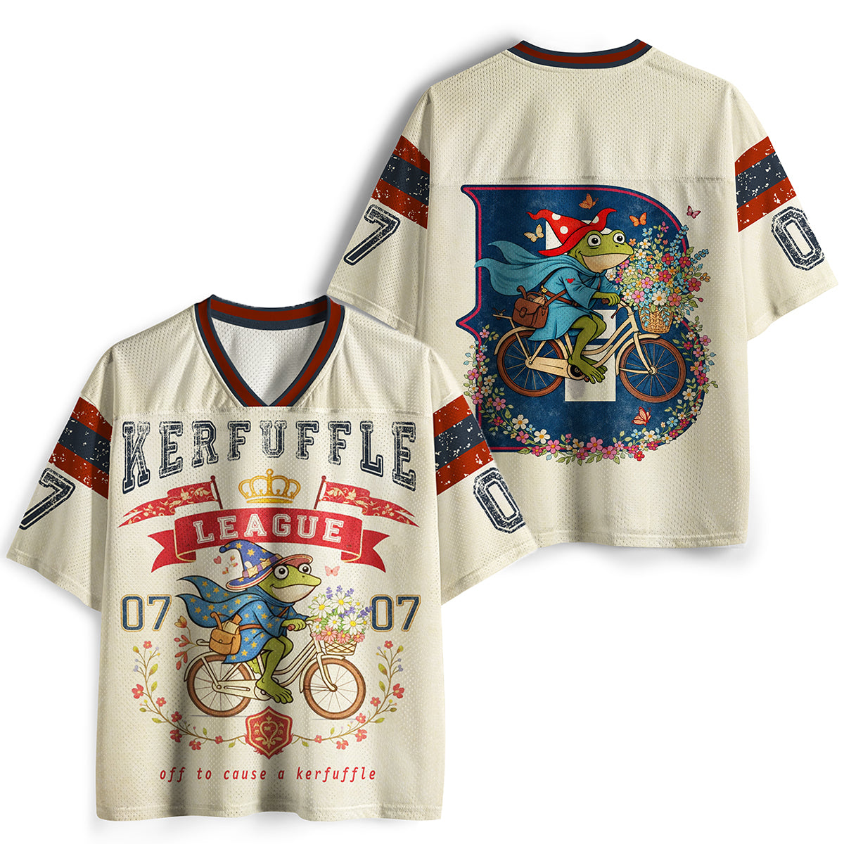 Vintage Off To Cause A Kerfuffle Mesh Jersey