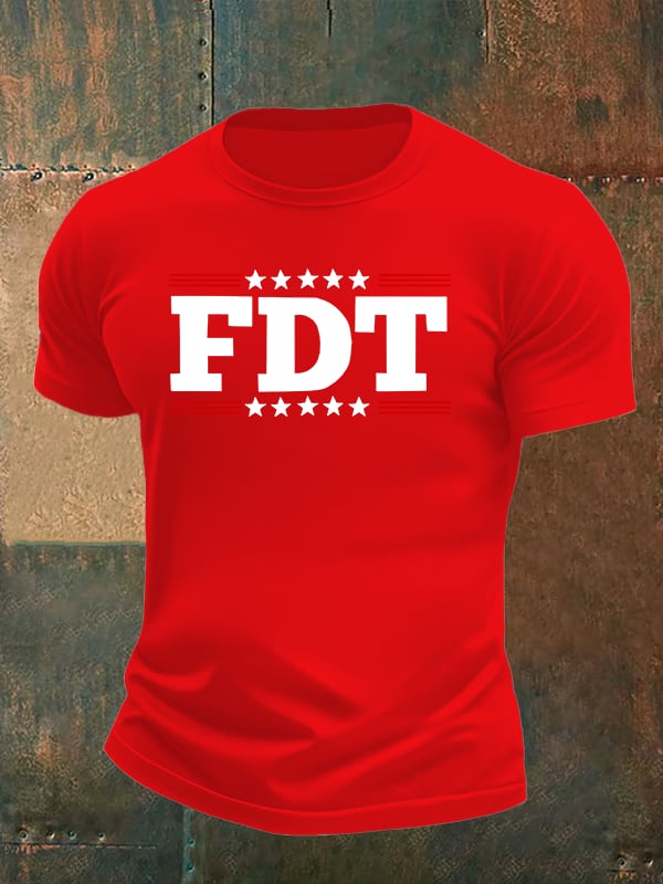 Men's  FDT Print  T-Shirt