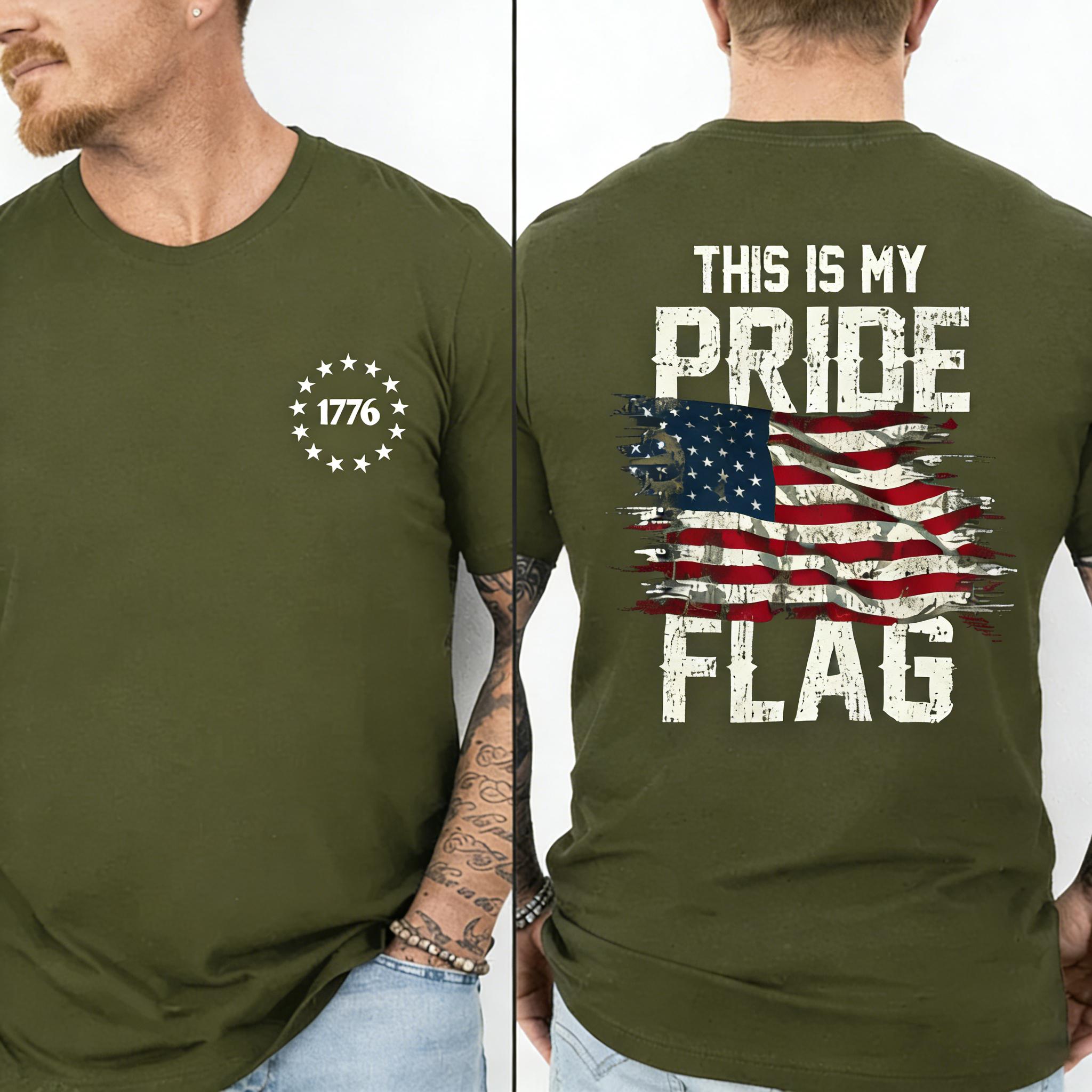 Men's This Is My Pride Flag T-Shirt
