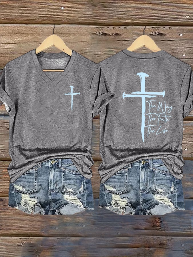 Women's The Way The Truth The Life Print T-Shirt