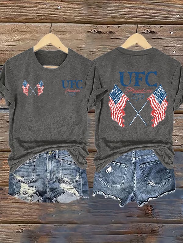 Women's  Freedom 250 Flags T-Shirt