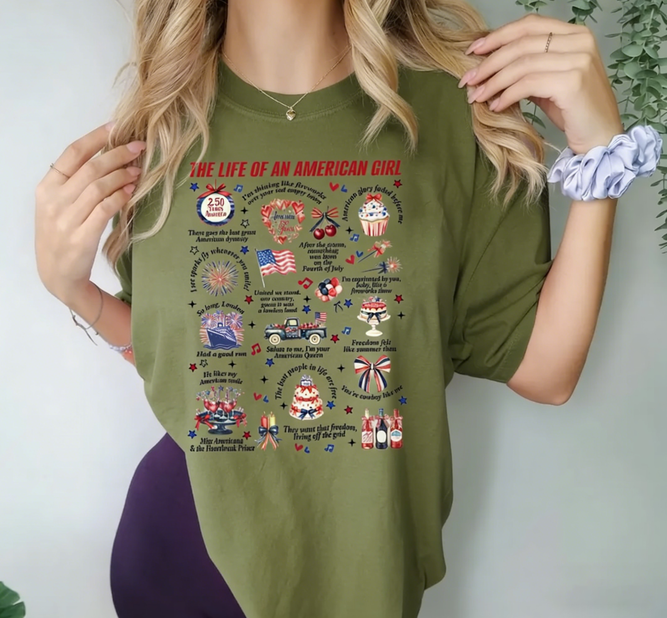 Women's  The Life of An American Girl T-Shirt