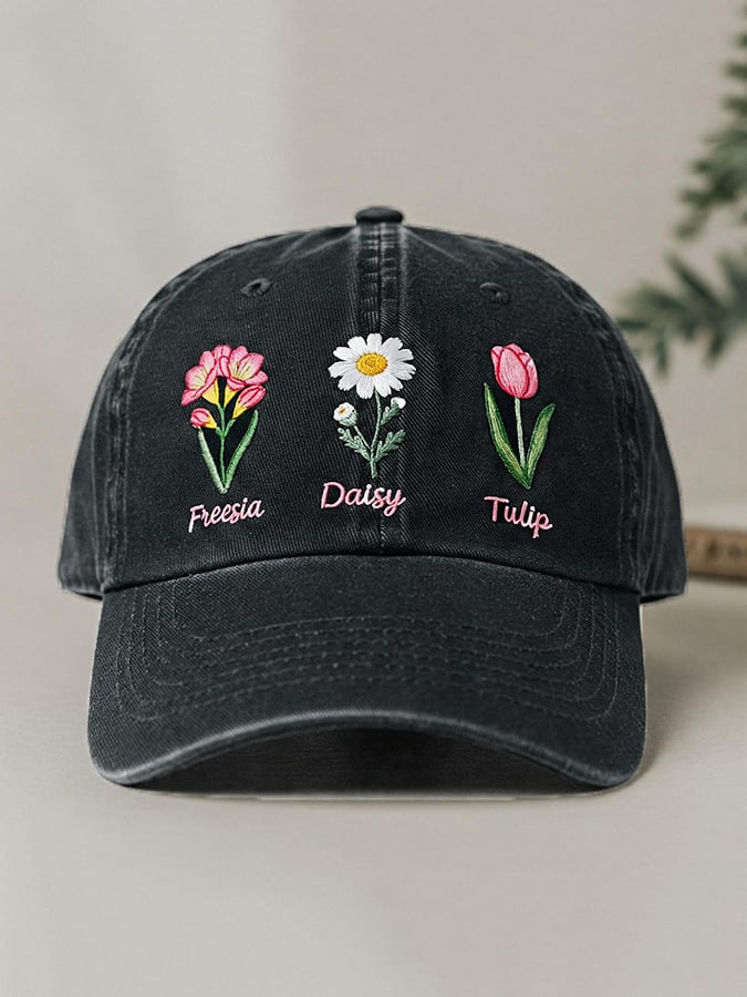 Women's Casual Floral Hat