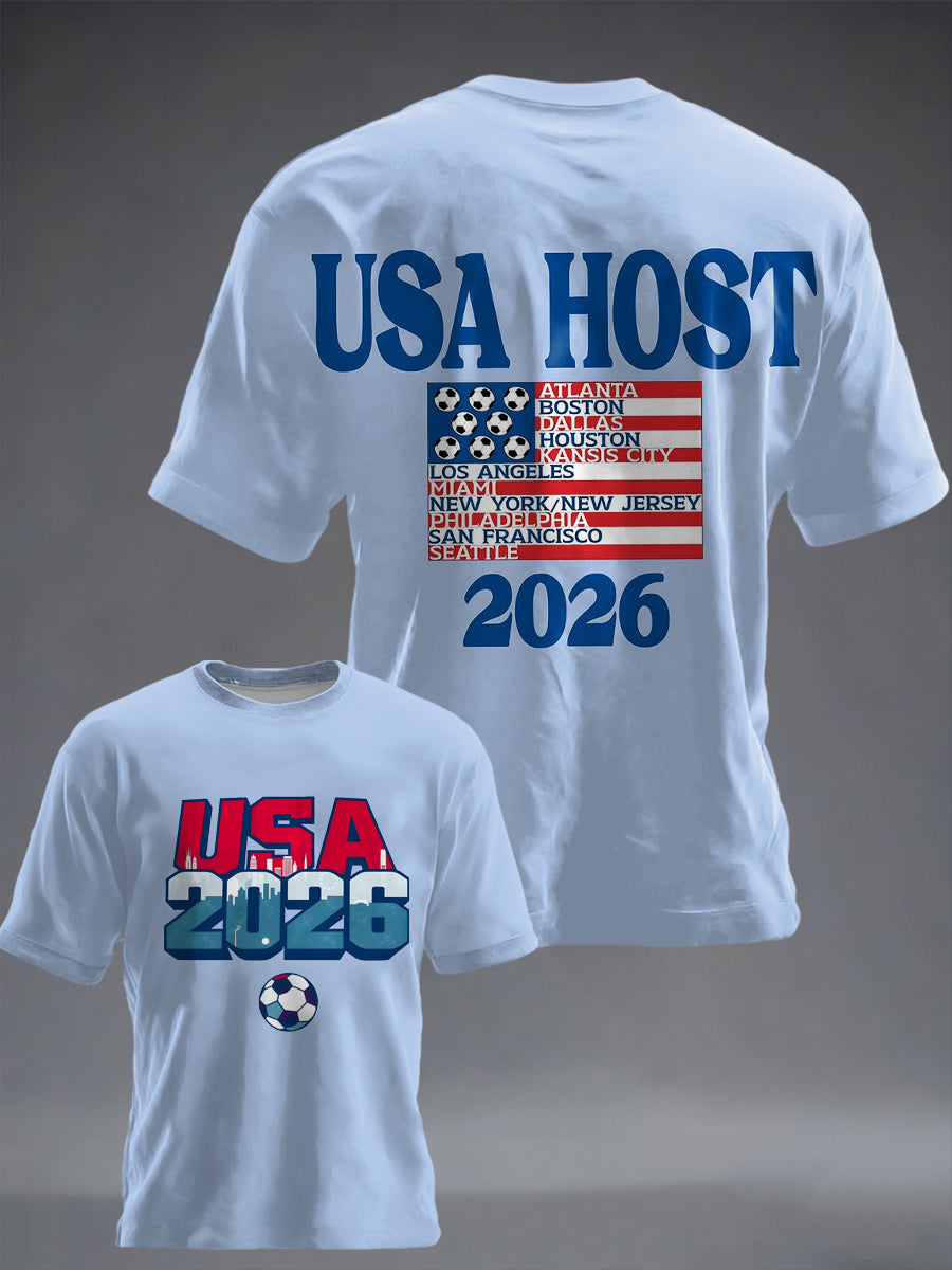Men's USA Soccer Supporter short sleeves t-shirt
