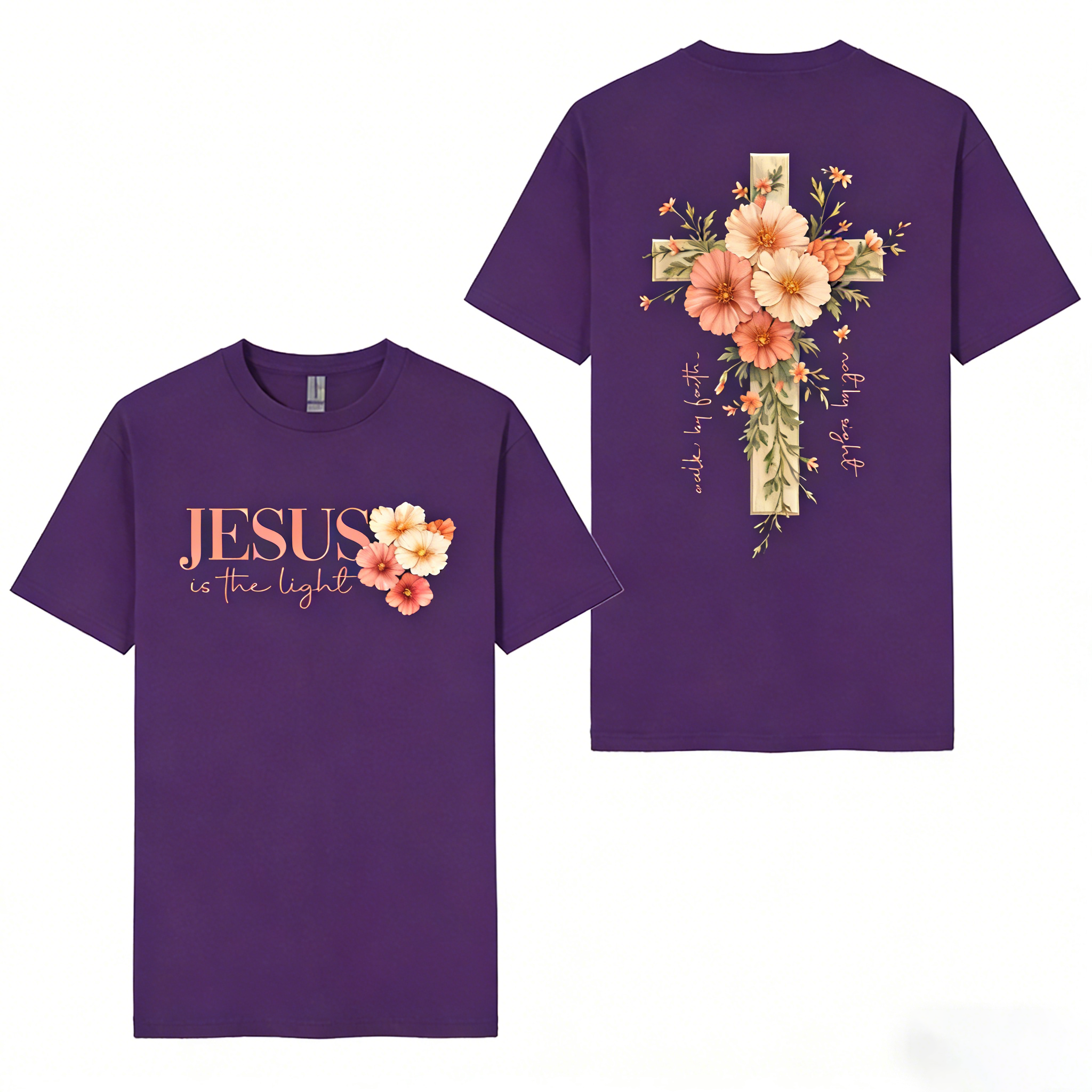 Men Faith Cross Christian Shirts