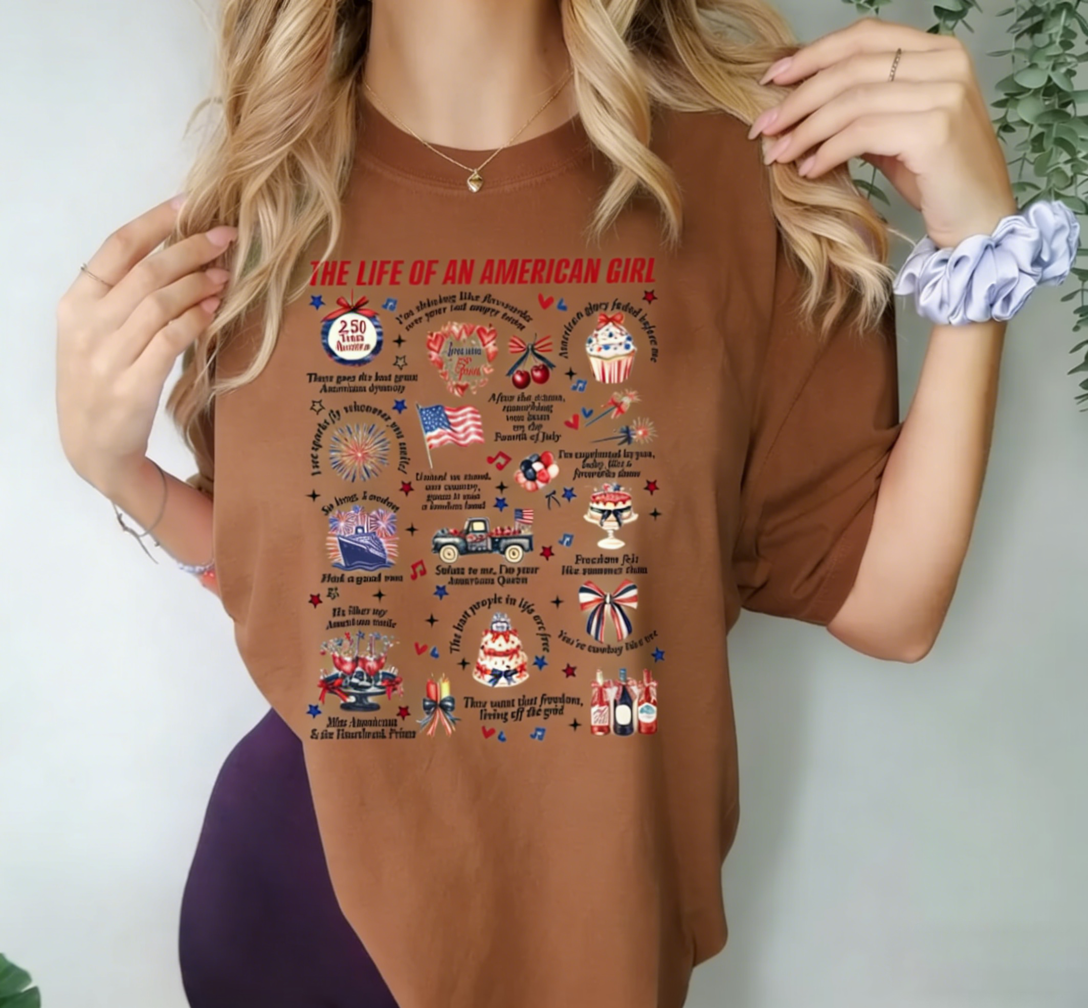 Women's  The Life of An American Girl T-Shirt