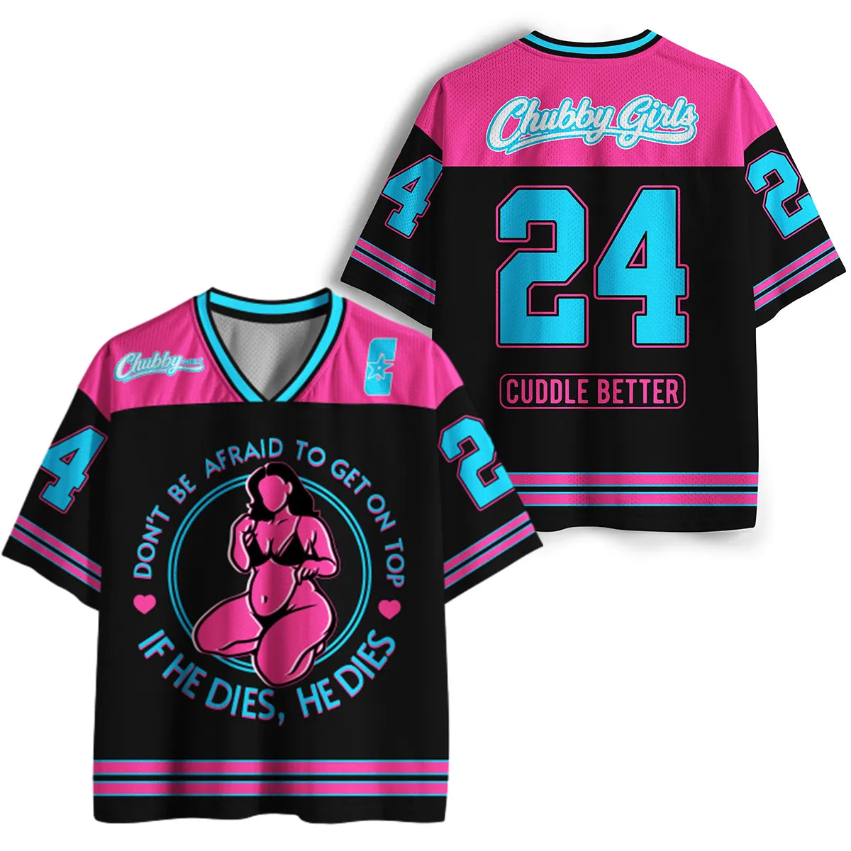 Personalized Vintage Don't Be Afraid To Be On Top If He Dies Mesh Jersey
